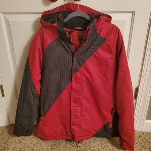 B360 Snowboard/Ski Jacket Men's XL Red/Black